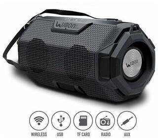Ubon SP-46 Bluetooth Speaker with Memory Card Slot, FM Radio, USB Pen Drive Slot, Microphone, AUX, TWS