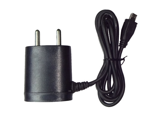 VIP LYF 5V 1.5 A Jio Charger with inbuilt V8 (Micro USB) Cable