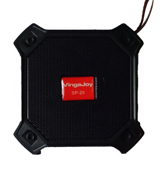 Vingajoy SP-25 Bluetooth Speaker with Memory Card Slot, FM Radio, USB Pen Drive Slot, Microphone, AUX
