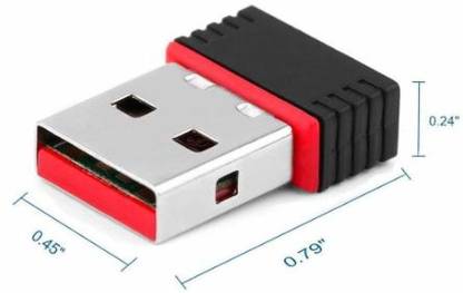 Mercury N300B Universal WiFi USB Mini Adapter for Pc