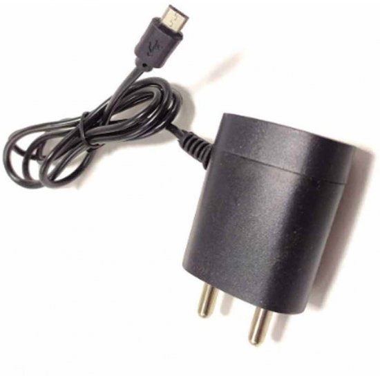 VIP LYF 5V 1.5 A Jio Charger with inbuilt V8 (Micro USB) Cable