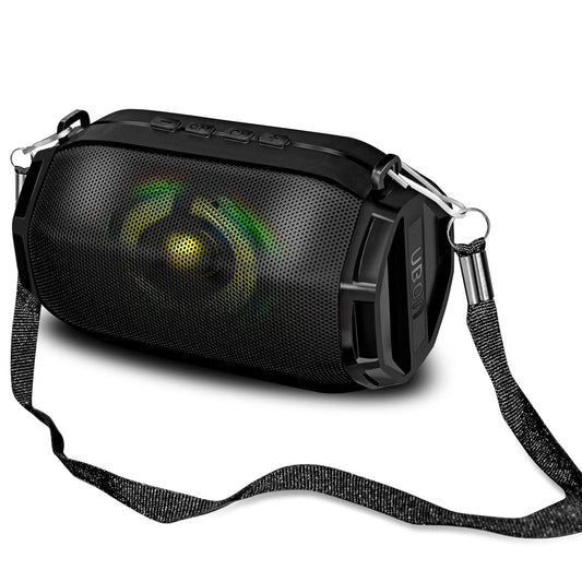 Ubon SP-43 Bluetooth Speaker with Memory Card Slot, FM Radio, USB Pen Drive Slot, Microphone, AUX, TWS, RGB Light