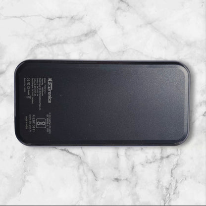 Portronics Power Brick 10 POR 1014 10000 mAh Power Bank, Dual Charging Input (Micro USB, Type-C), Dual USB Output