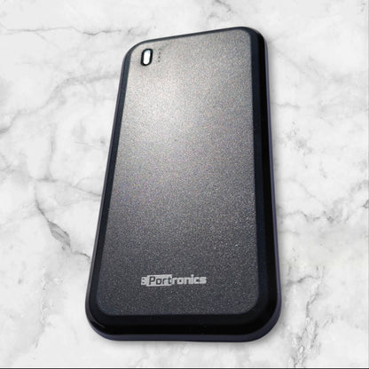 Portronics Power Brick 10 POR 1014 10000 mAh Power Bank, Dual Charging Input (Micro USB, Type-C), Dual USB Output