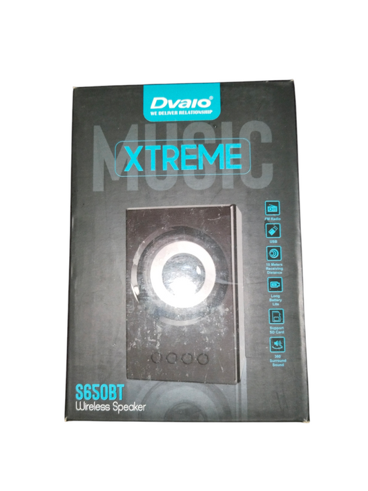 DVAIO S650 BT-D/S1060-D Bluetooth Speaker with Memory Card Slot, FM Radio, USB Pen Drive Slot, AUX