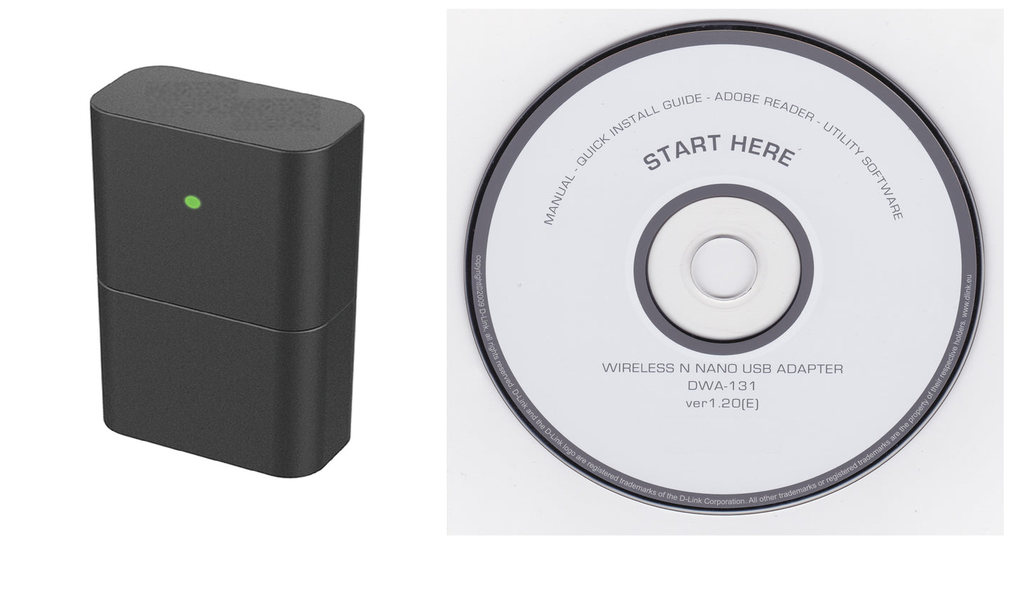 D-link DWA-131 300 Mbps Wireless Nano USB Adapter for Desktop