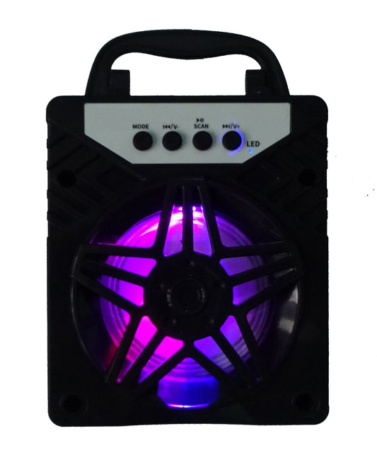 Vingajoy SP-140 Bluetooth Speaker with Memory Card Slot, FM Radio, USB Pen Drive Slot, Microphone, AUX