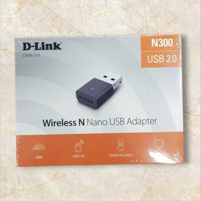 D-link DWA-131 300 Mbps Wireless Nano USB Adapter for Desktop